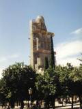 Córdoba: Unfortunately the tower over the Mosque of Córdoba was being renovated, but you can still get an idea how amazing it is.