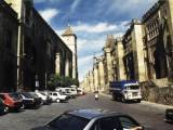 Córdoba: A street scene.