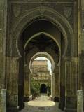 Córdoba: Nice arched hallway into the Mosque-Cathedral.