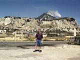 Gibraltar: We're on the rock of Gibraltar. True to it's name, it's just that, a big rock.