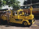 Loro Parque, Tenerife: The major tourist attraction on the island is Loro Parque (Parrot Park). They made us take this goofy train from town to the park.