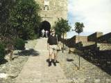 Malaga: And there's me climbing the steep hill.