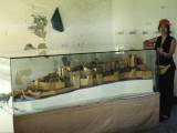 Malaga: This model shows how large the fortress is.